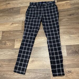 Bandolino plaid leggings